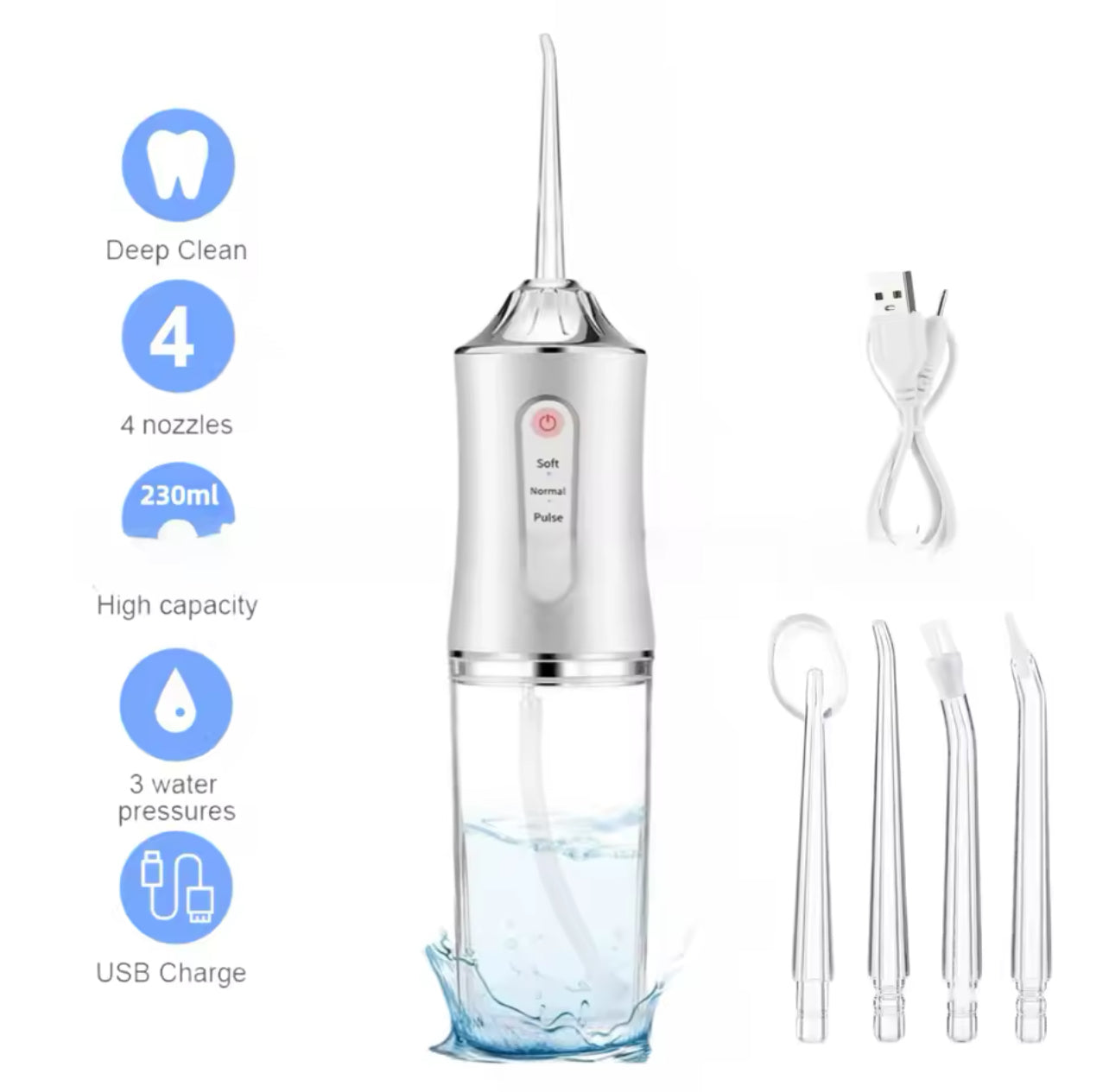 Aqua Flosser Pro - Mouth Cleaning Kit