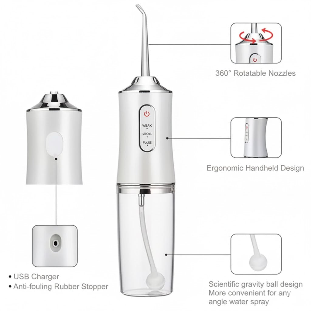 Aqua Flosser Pro - Mouth Cleaning Kit